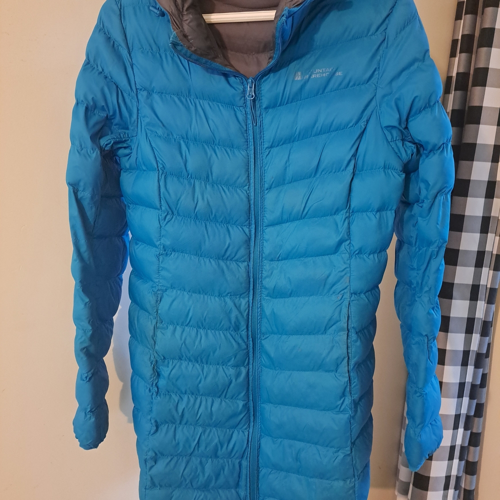 Mountain Warehouse Women's Blue Puffer Jacket